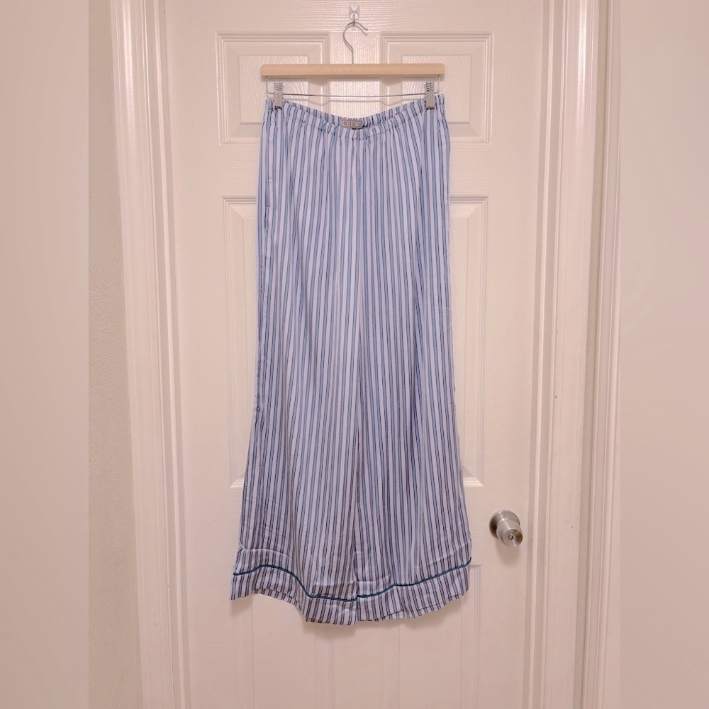 J.Crew Soft-Shine Long Sleeve Pajama Pant Set - Picture 9 of 12
